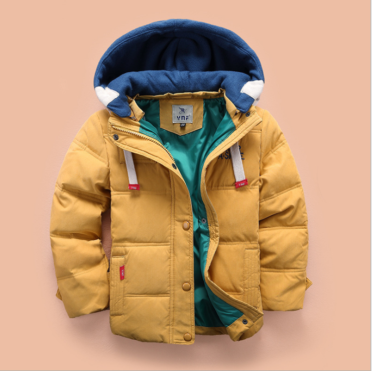 Children's down jacket boy new Korean version of the thickening down jacket in the children's winter clothing unisex