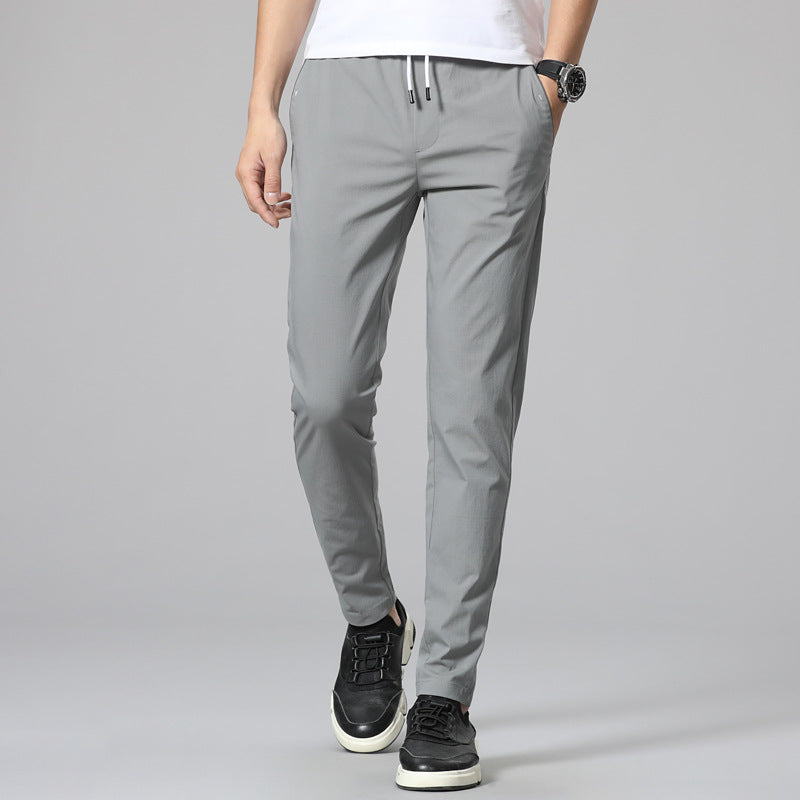 slim straight leg pants