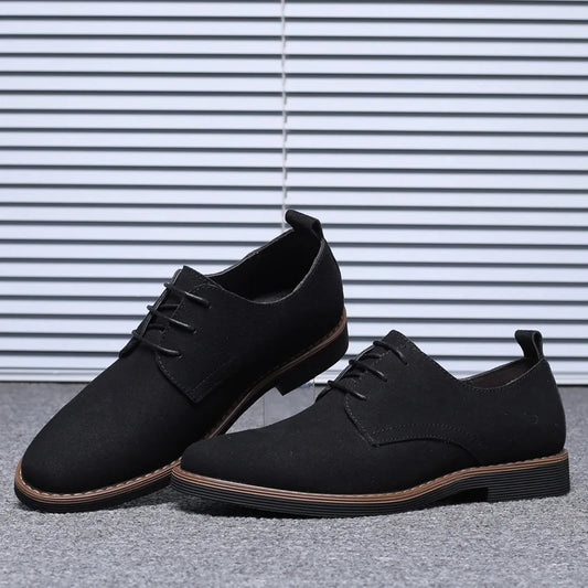 Men Shoes Lace Up Blue Oxford Shoes for Men Flats Men Sneakers Autumn Breathable Comfortable Casual Men Shoes