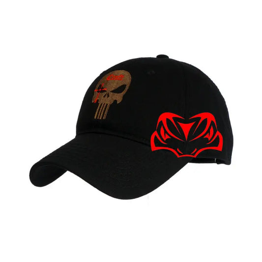 Men Women Running Cap Hat Military Enthusiasts Amercian Punisher SEAL Team Cotton Hat Adjusted Snapback Baseball Cap