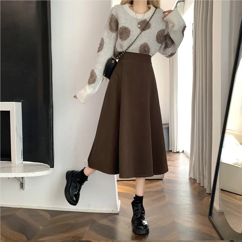 Autumn Winter Skirts Women