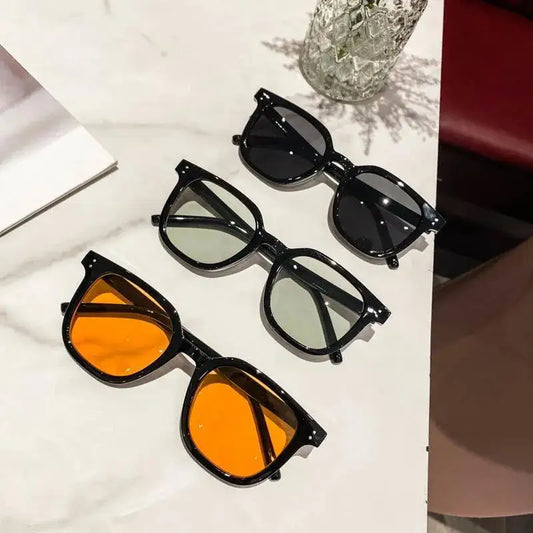 New Retro Square Polarized Sunglasses Men Women Fashion Square Male Sun Glasses Brand Design Glasses UV400 Eyewear