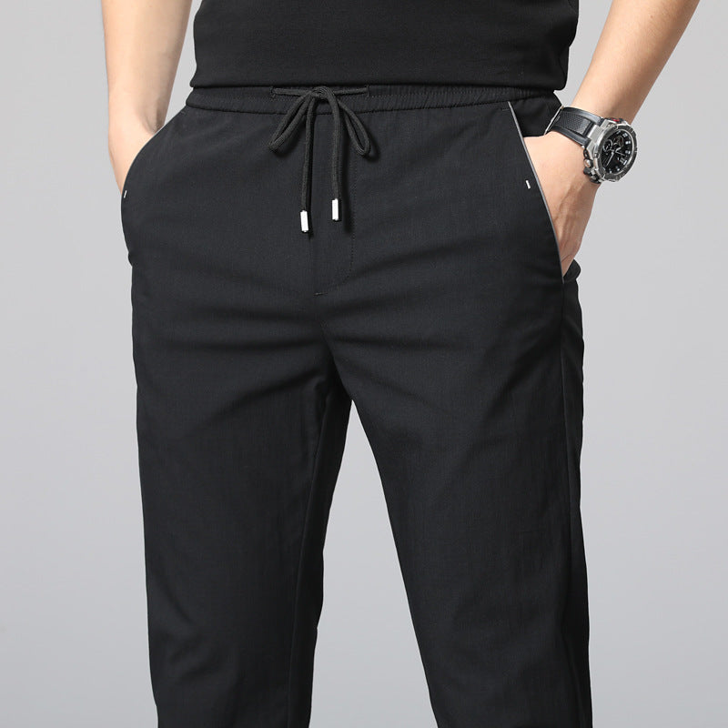 slim straight leg pants