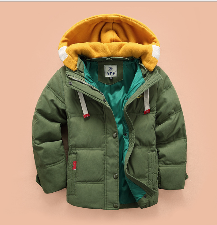 Children's down jacket boy new Korean version of the thickening down jacket in the children's winter clothing unisex