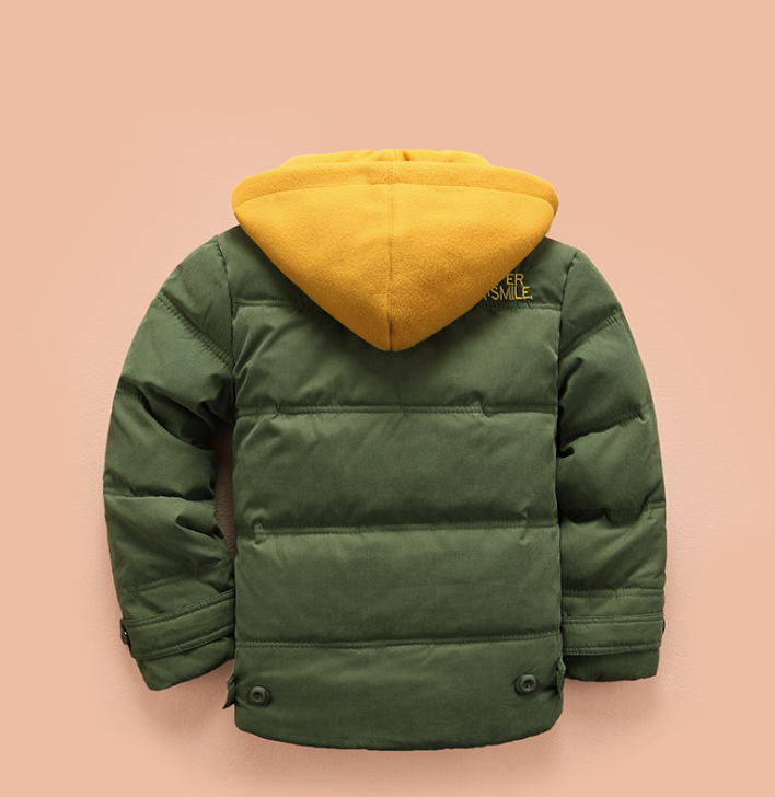 Children's down jacket boy new Korean version of the thickening down jacket in the children's winter clothing unisex