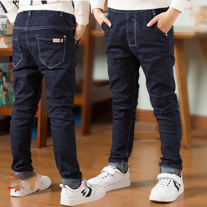 Boys plus fleece jeans kids