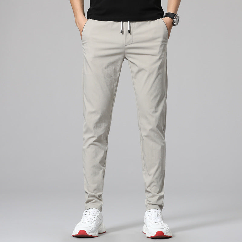 slim straight leg pants