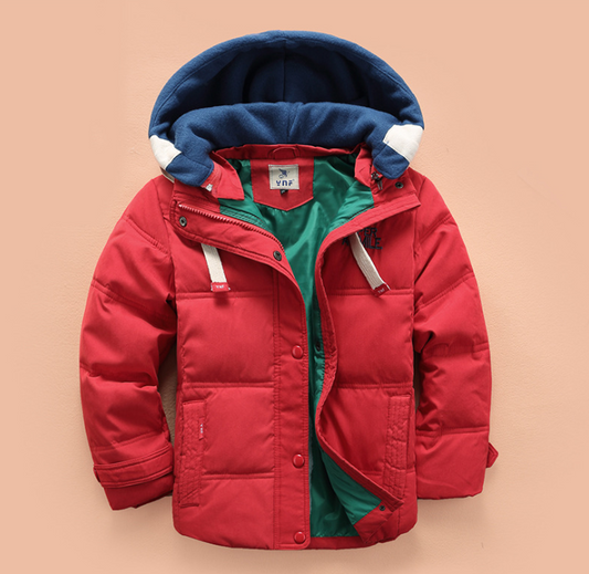 Children's down jacket boy new Korean version of the thickening down jacket in the children's winter clothing unisex