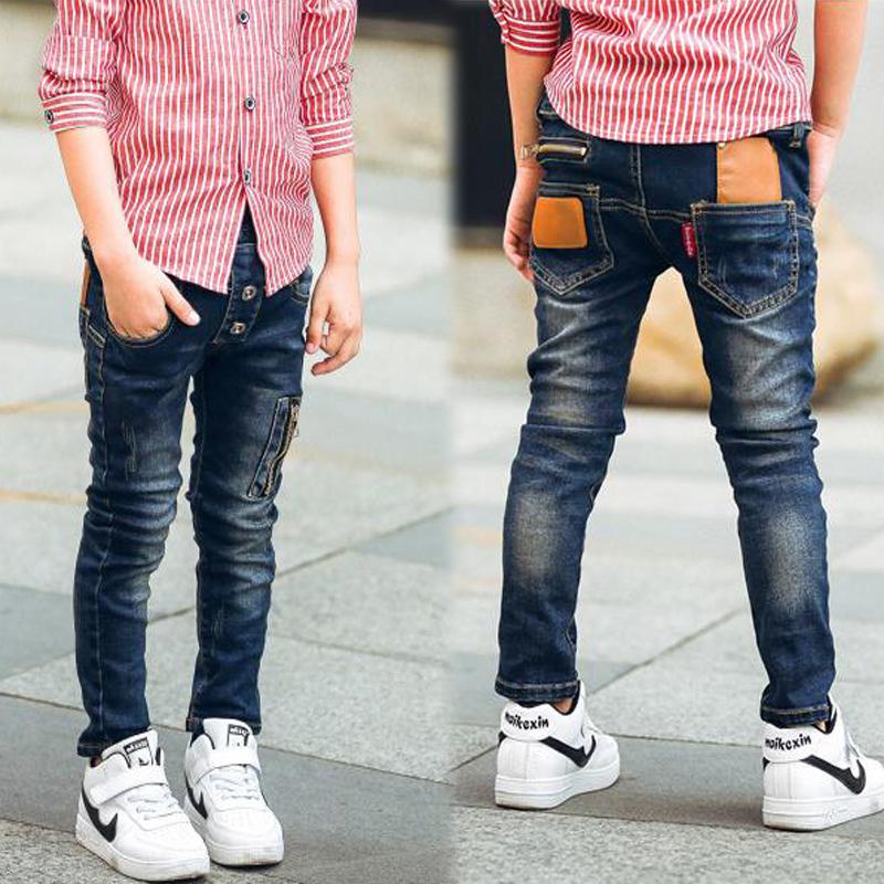Boys stretch denim pants kids
