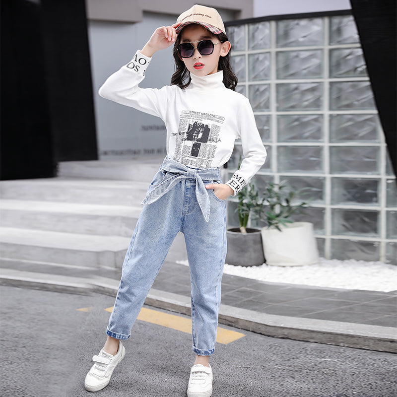 Children's jeans girls kids