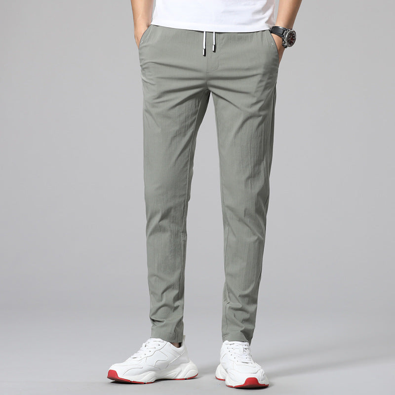 slim straight leg pants