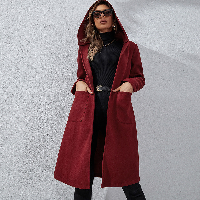 Autumn And Winter Loose And Long All-match Bottoming Sweater Coat