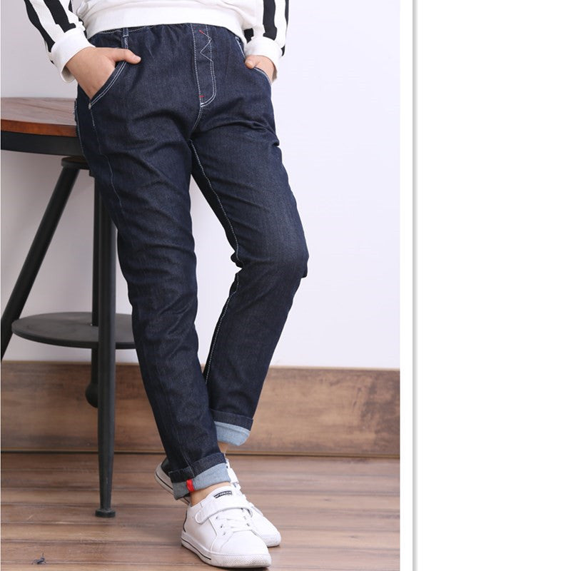 Boys plus fleece jeans kids