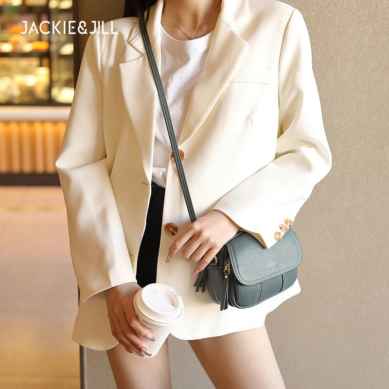 Leather Bag Soft Leather Zero Wallet Fashion Versatile Messenger Crossbody Bags For Women Square Bag