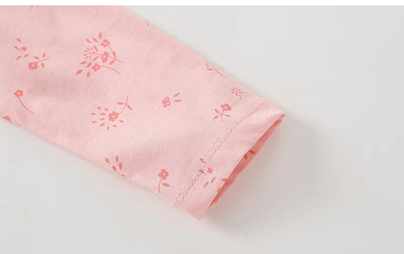 100% Cotton Children Clothing Underwear T-shirts Girls Cute Kids Tee Autumn Spring Blouse Casual Baby Girl Clothes kids girls  toddlers