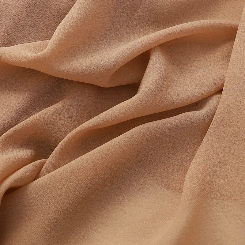 Chiffon Hijab Scarf 72*175cm Solid Color Muslim Fashion Shawl Headscarves For Women Islam Head Wraps Ladies Scarves Veil Ramadan