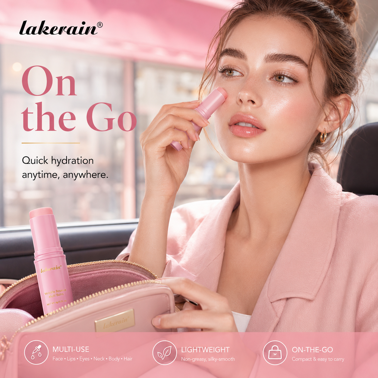 Lakerain Daily Glow Face Balm Stick