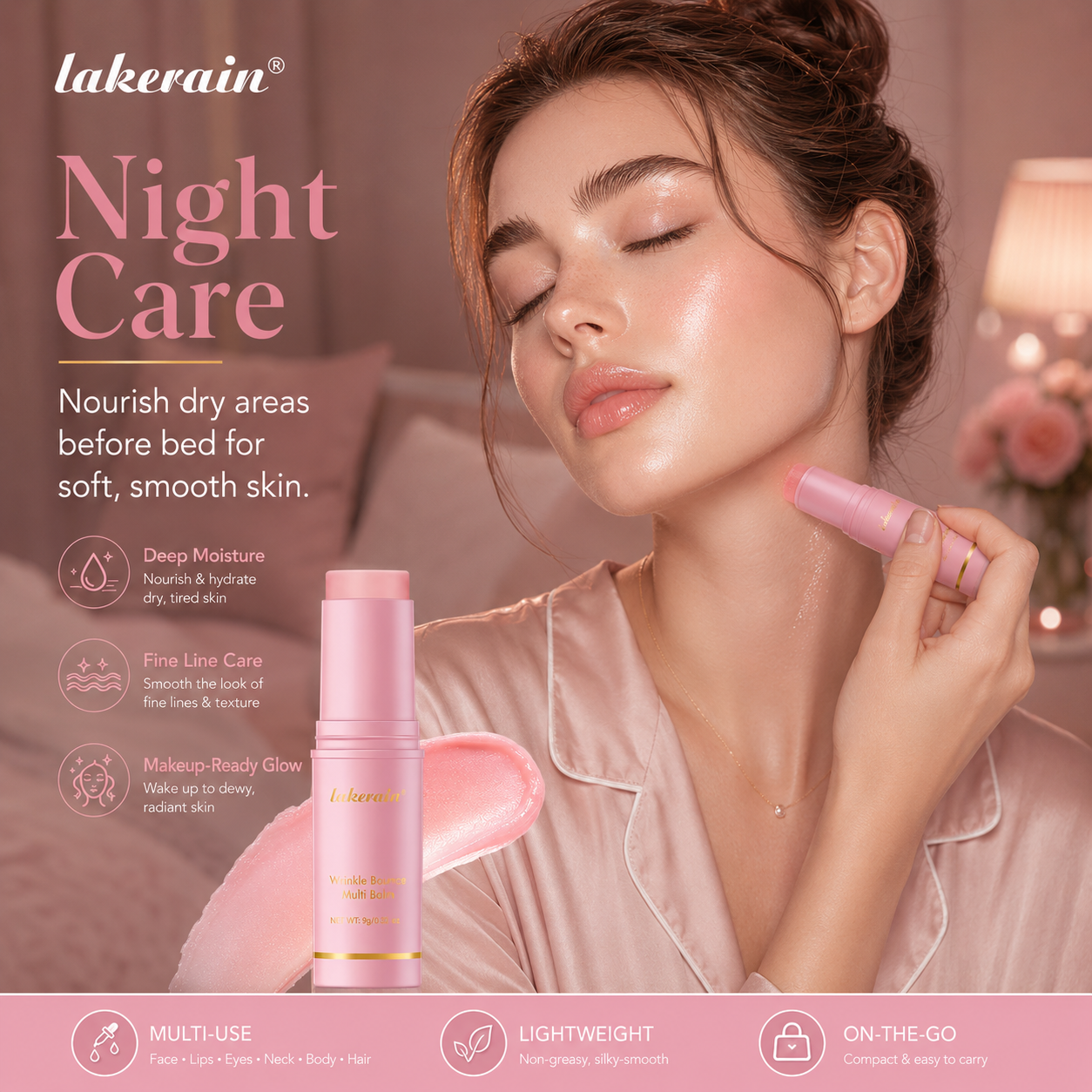 Lakerain Daily Glow Face Balm Stick