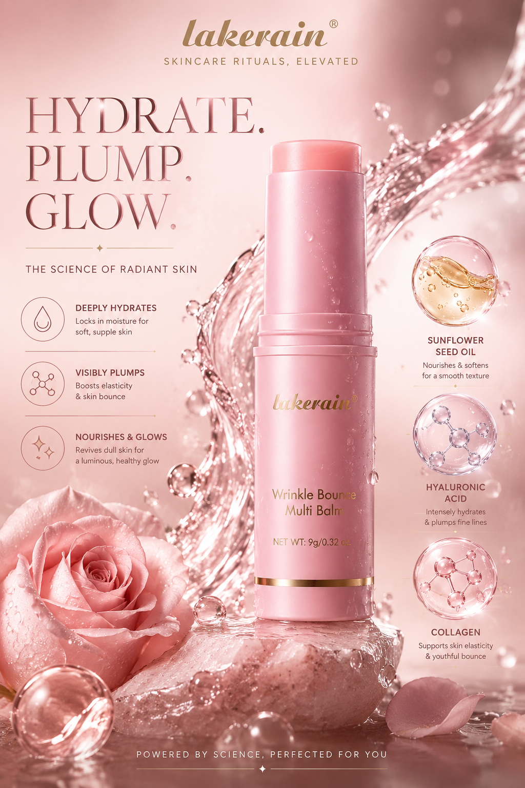 Lakerain Daily Glow Face Balm Stick