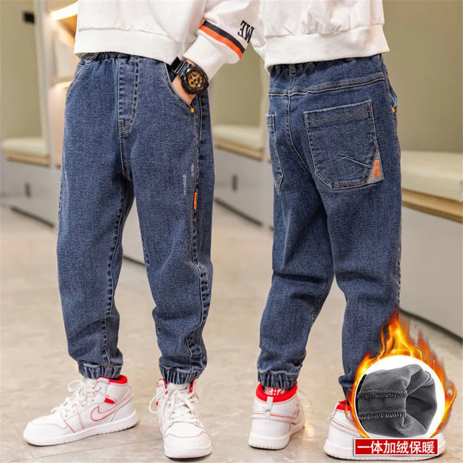Kids Pants New Boys Casual Pants Kids Clothing warm Boys Long Trousers Children Boy Clothing Sport Pants winter
