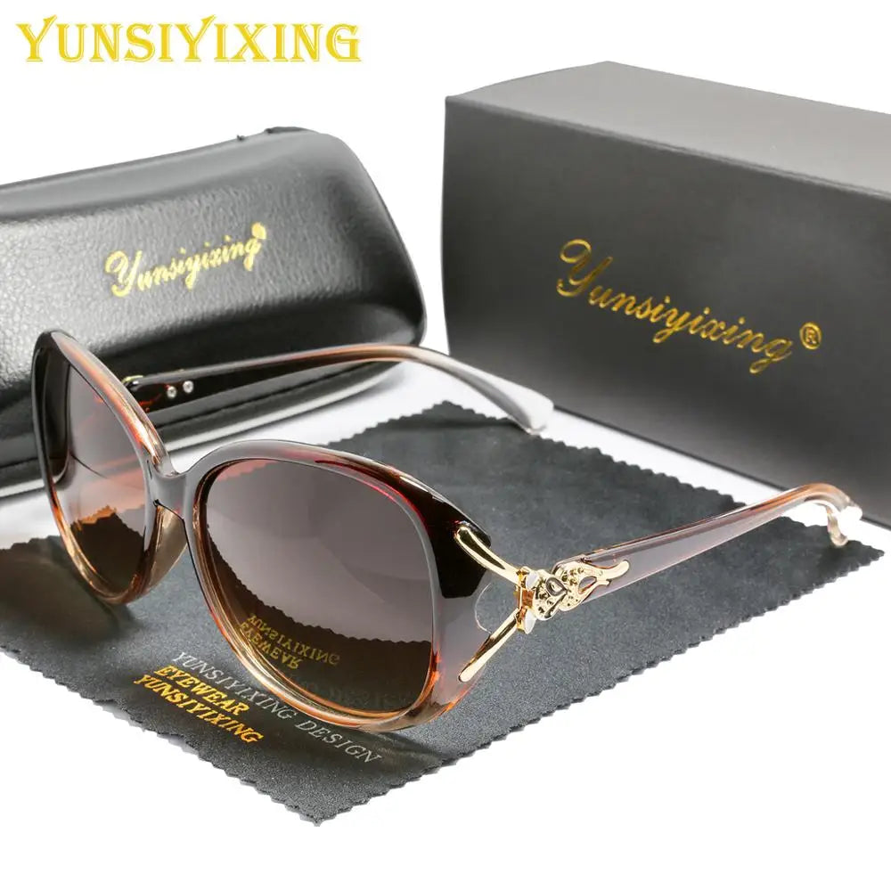 Polarized Women's Sunglasses UV400 Mirror Anti-Glare Eyewear