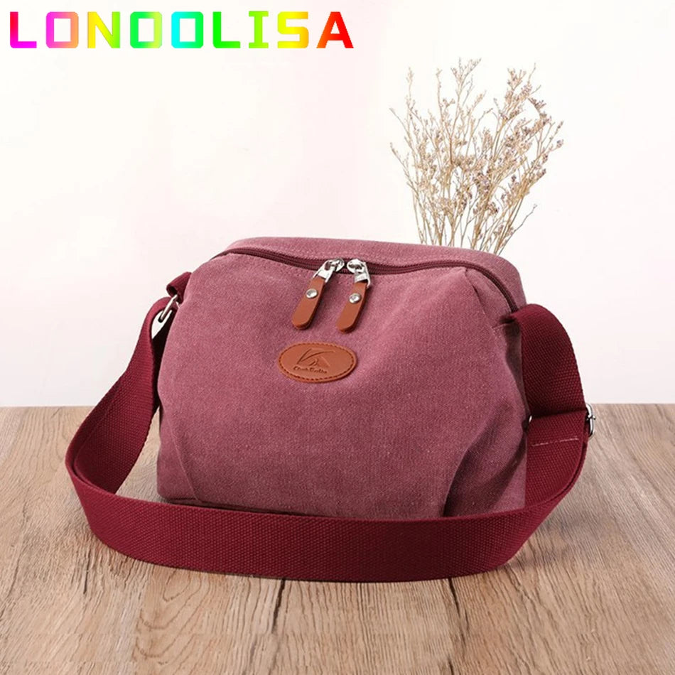 Ladies Purses Crossbody Bags for Women Casual Messenger Bag Shoulder Tote  Women Canvas Handbags Women's Large Handbags