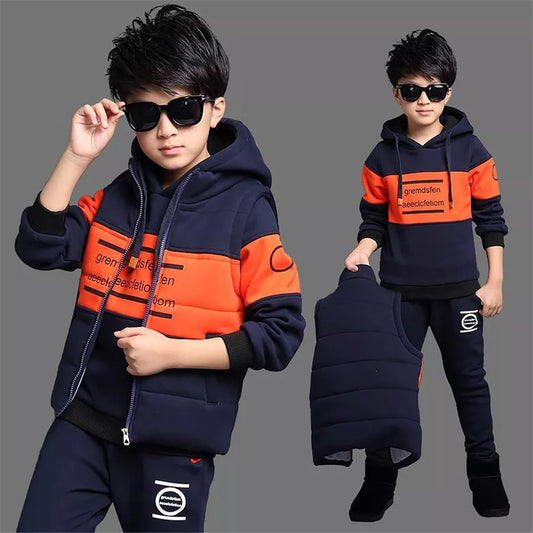 Boys clothes sport suit casual boys clothing 3ps sets  autumn letter two pieces children clothing set kids tracksuit clothes