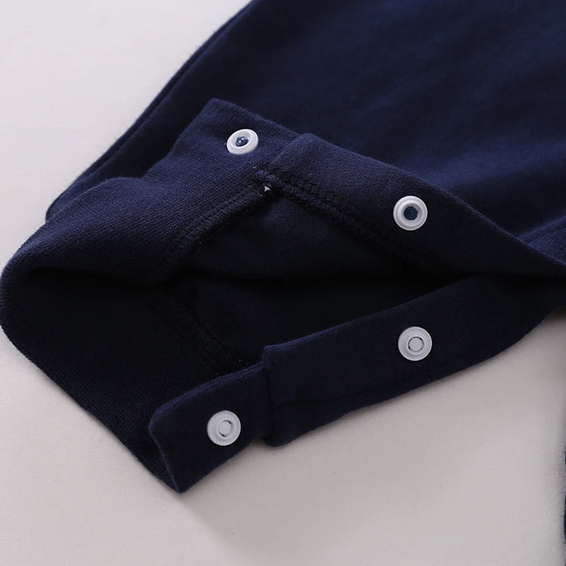 Cotton Newborn Baby pilot clothes plane Rompers New born Boy Romper Onesie Infant Outfit Costume Babygrow Captain Overalls