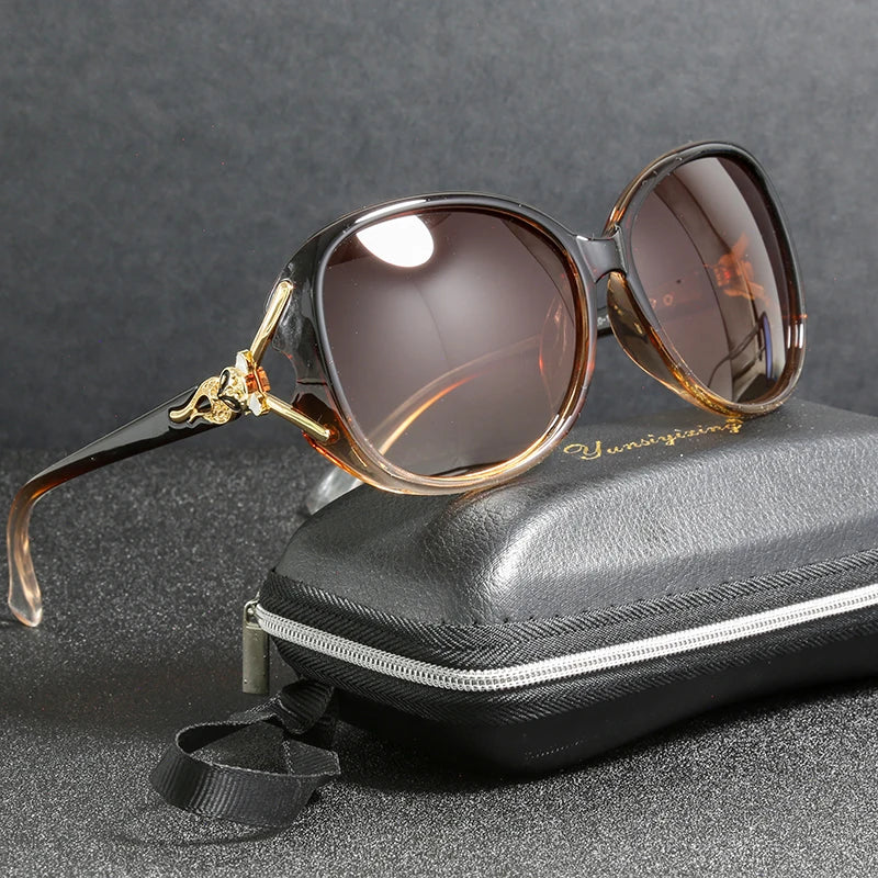 Polarized Women's Sunglasses UV400 Mirror Anti-Glare Eyewear