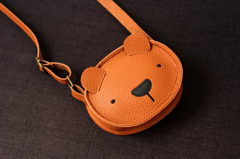Fashion Children Girls Boys Shoulder Bag Cute Little Bear Animals Messenger Bag Kids Keys Coin Purse Cute Princess Handbag