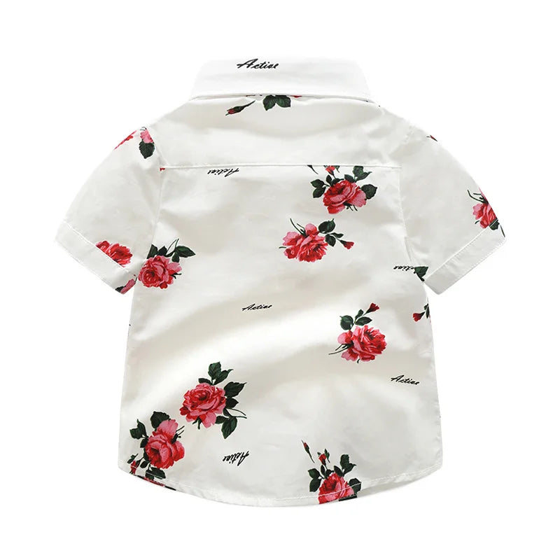 Toddler Kids Gentleman Clothes Baby Boys Clothes Outfit Bow Tie Shirt+Shorts Gentleman Party Suit 2Pcs Children Clothing 1-7 Y