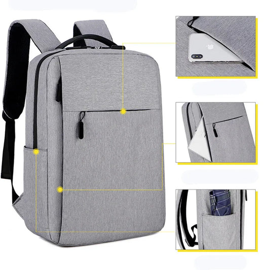 New Leisure Outdoor Sports Backpack Fashion Business Travel 15.6inch Laptop Backpack Waterproof Anti-theft Student Backpack