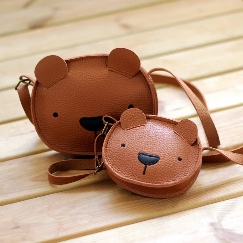 Fashion Children Girls Boys Shoulder Bag Cute Little Bear Animals Messenger Bag Kids Keys Coin Purse Cute Princess Handbag