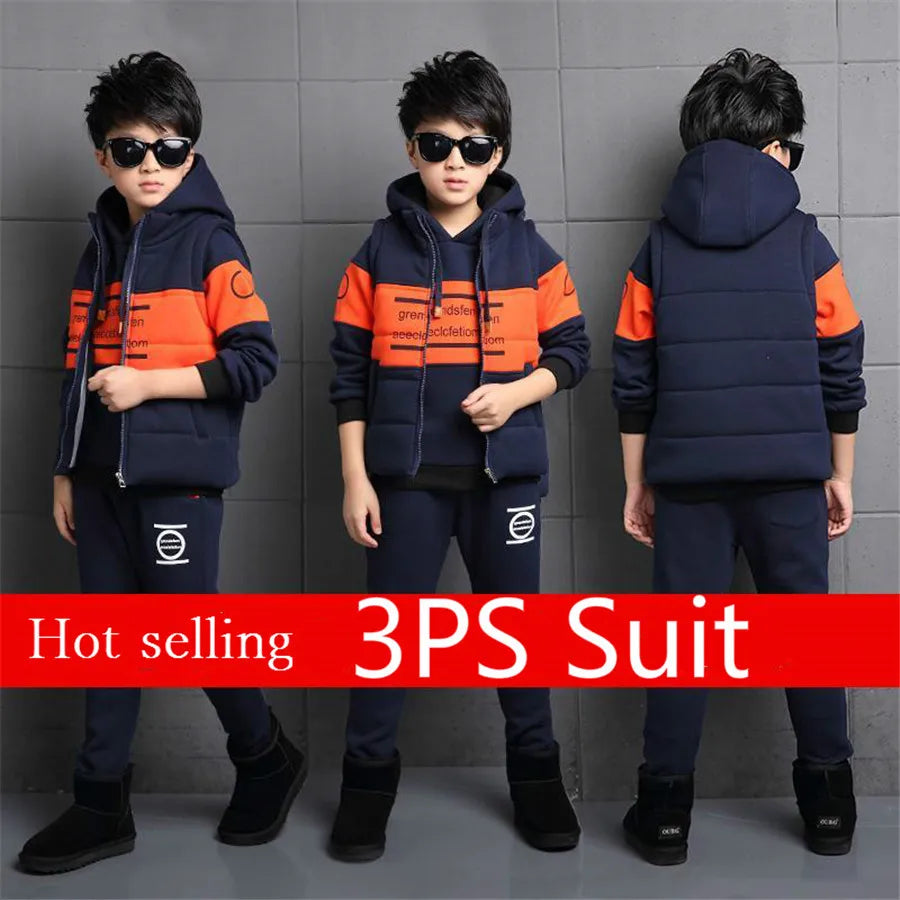 Boys clothes sport suit casual boys clothing 3ps sets  autumn letter two pieces children clothing set kids tracksuit clothes