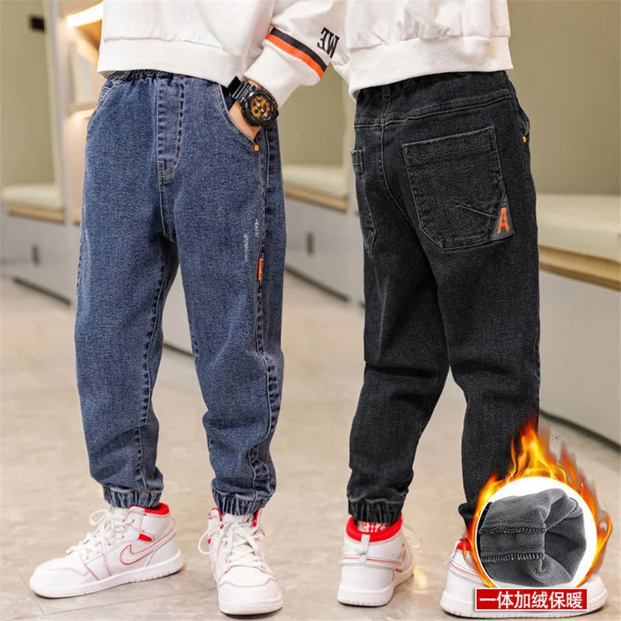 Kids Pants New Boys Casual Pants Kids Clothing warm Boys Long Trousers Children Boy Clothing Sport Pants winter