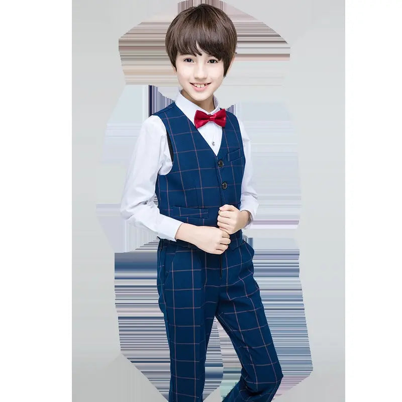 England Flower Boy Tuxedo Suit School Kids Holiday Boutique Outfit  Boy Clothes