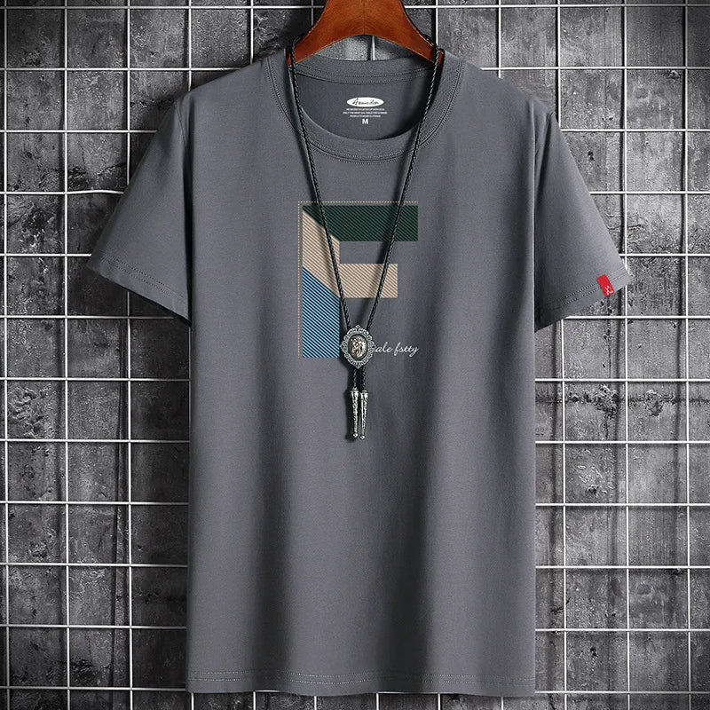 Newest T Shirt for Men Clothing Fitness White O Neck Anime Man T-shirt For Male Oversized S-6XL New Men T-shirts Goth Punk