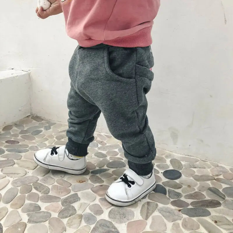 Baggy Clothes Boy Clothes Toddler Baby Boy Cartoon Big Mouth Monster Print  Harem Pants Cotton Baggy Jogger Trousers 0-4Y
