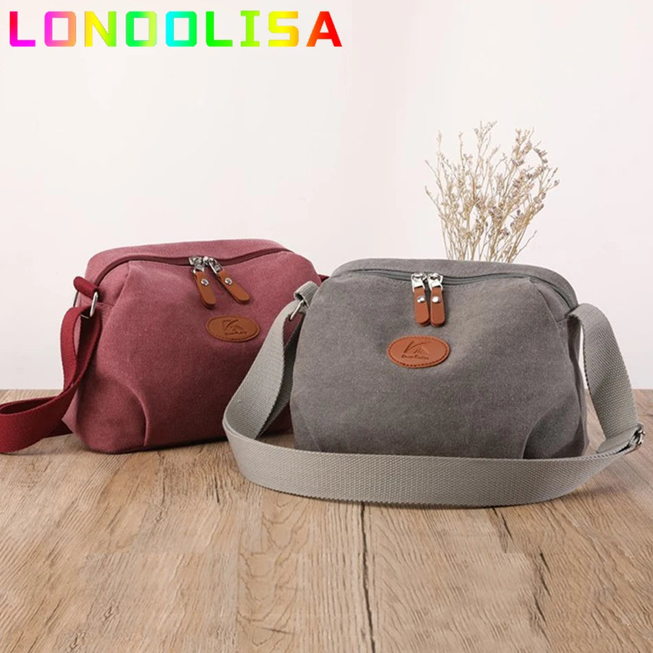 Ladies Purses Crossbody Bags for Women Casual Messenger Bag Shoulder Tote  Women Canvas Handbags Women's Large Handbags