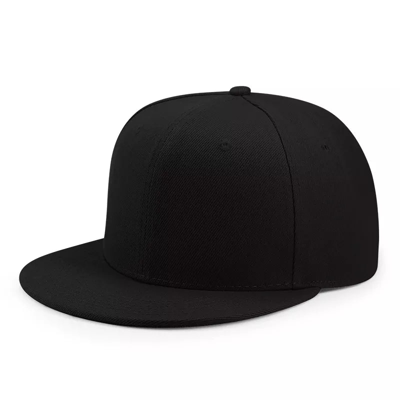 Big Bone Baseball Caps Adult Flat Peak Hip Hop Fitted Hat Men Women Large Size Snapback Cap