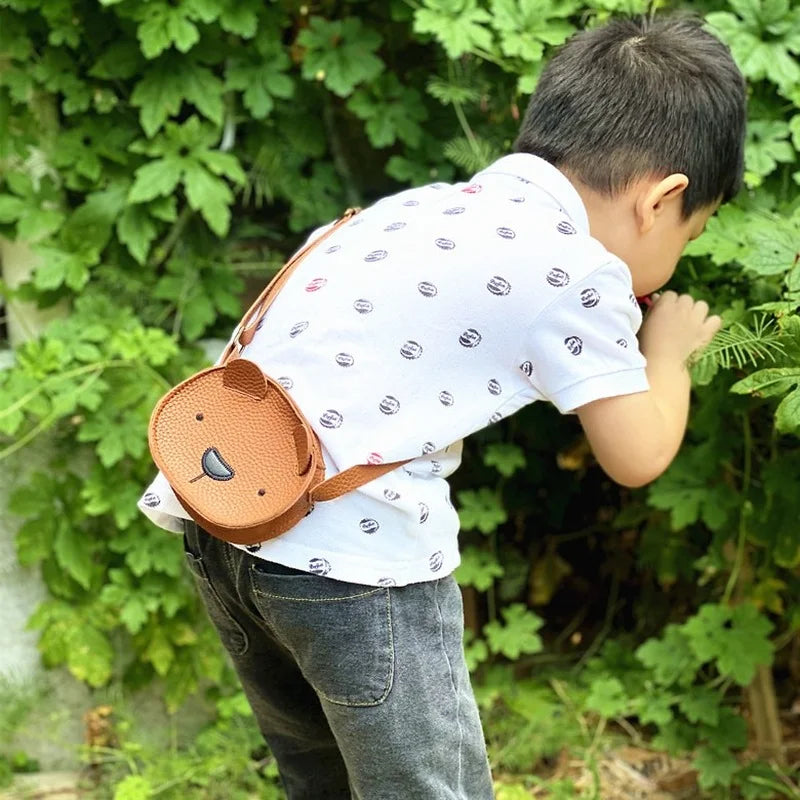 Fashion Children Girls Boys Shoulder Bag Cute Little Bear Animals Messenger Bag Kids Keys Coin Purse Cute Princess Handbag