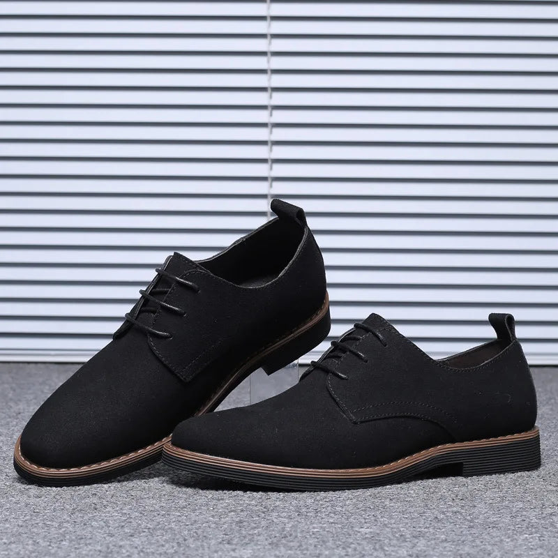 Men Shoes Lace Up Blue Oxford Shoes for Men Flats  Men Sneakers Autumn Breathable Comfortable Casual Men Shoes