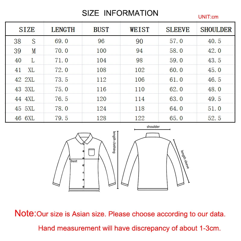 Mens Striped Shirts 100% Cotton Oxford Long Sleeve Plaid Solid Color Casual Shirts for Business Men Daily Use
