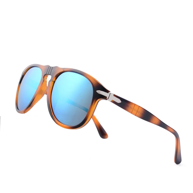 Classic Vintage Pilot Steve Style Polarized Sunglasses  Driving Brand Design Sun Glasses