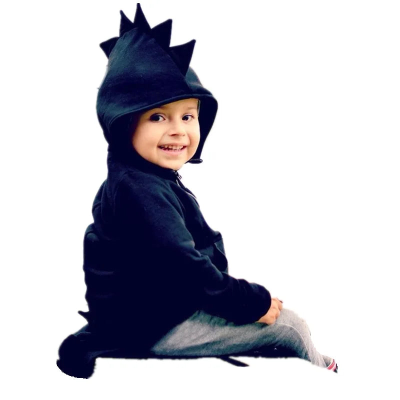 Dinosaur Costumes Children Coats Spring Baby Girls Hoodies Jumpers Boys Jackets Dino Boy Clothes Tops Kids Outfits
