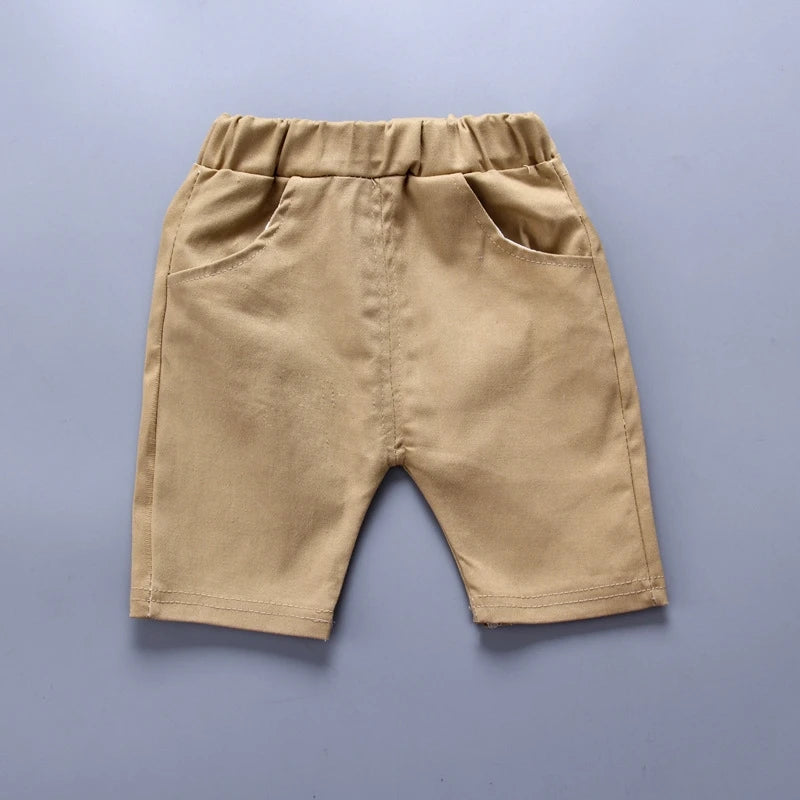 Summer new Clothing Sets boy Cotton casual children's wear Baby Boys T-shirt+ Shorts Pants 2 Pcs Clothes Sets