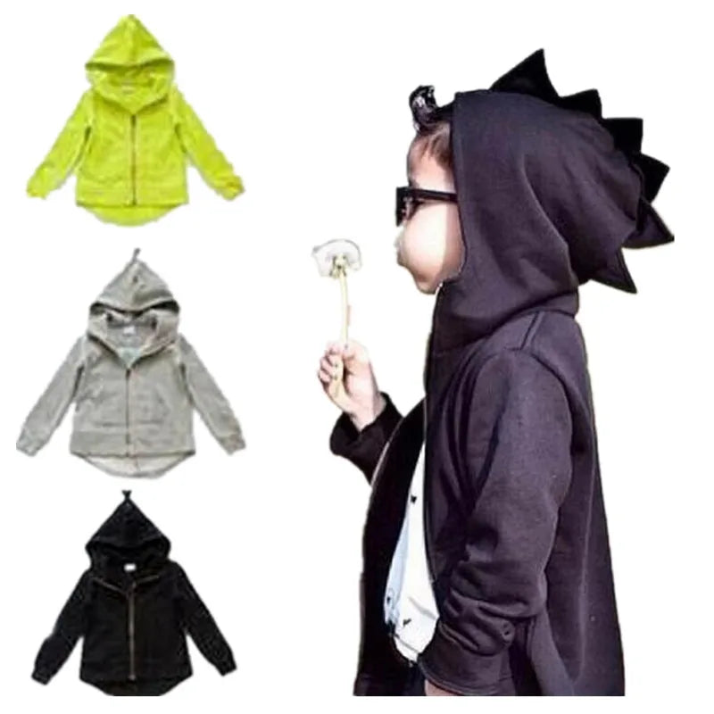 Dinosaur Costumes Children Coats Spring Baby Girls Hoodies Jumpers Boys Jackets Dino Boy Clothes Tops Kids Outfits