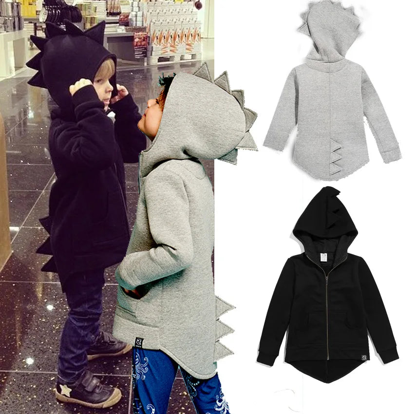 Dinosaur Costumes Children Coats Spring Baby Girls Hoodies Jumpers Boys Jackets Dino Boy Clothes Tops Kids Outfits