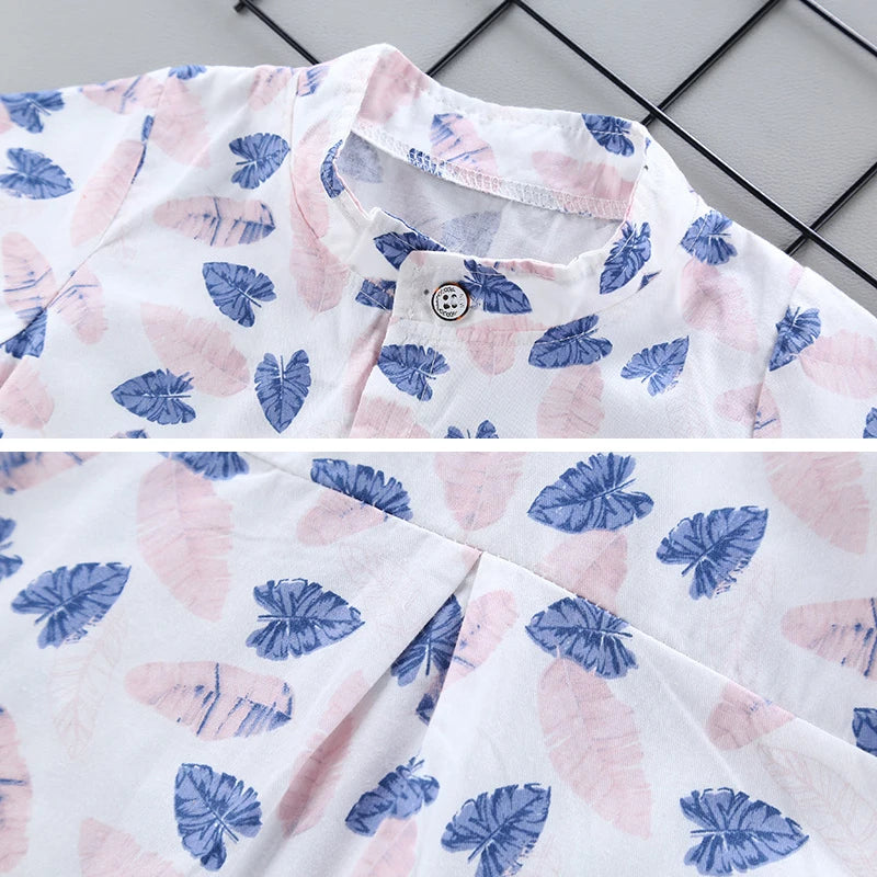 Baby Boy Summer Clothes Shirt Suit Outfits 2PCS Fashion Toddler Set Children Infant Boys Clothing 1 2 3 4 Years