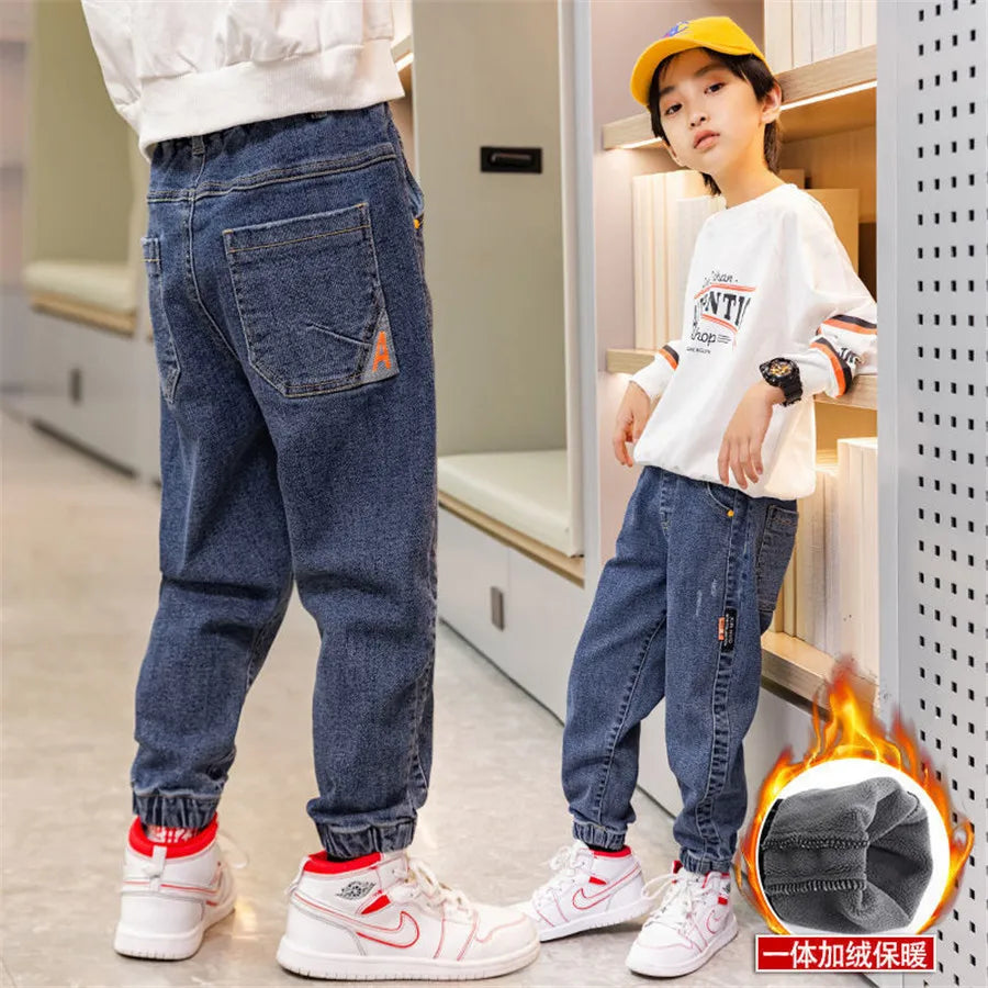 Kids Pants New Boys Casual Pants Kids Clothing warm Boys Long Trousers Children Boy Clothing Sport Pants winter